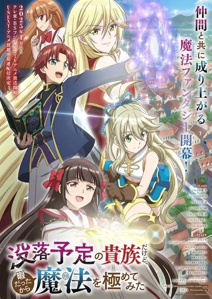 Постер Переродившись аристократом-неудачником, я потратил всё своё свободное время, чтобы стать великим магом! Постер Переродившись аристократом-неудачником, я потратил всё своё свободное время, чтобы стать великим магом!